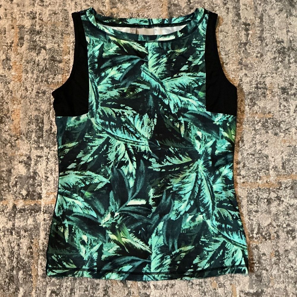ATHLETA JUNGLE PRINT TANK! EUC! SIZE S